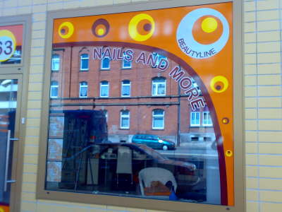 Schaufenster Beautyline